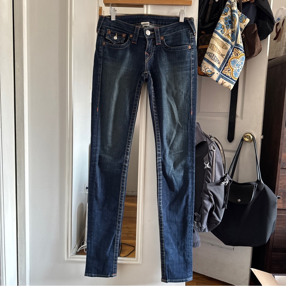 True Religion Julie Low Rise Skinny Jeans